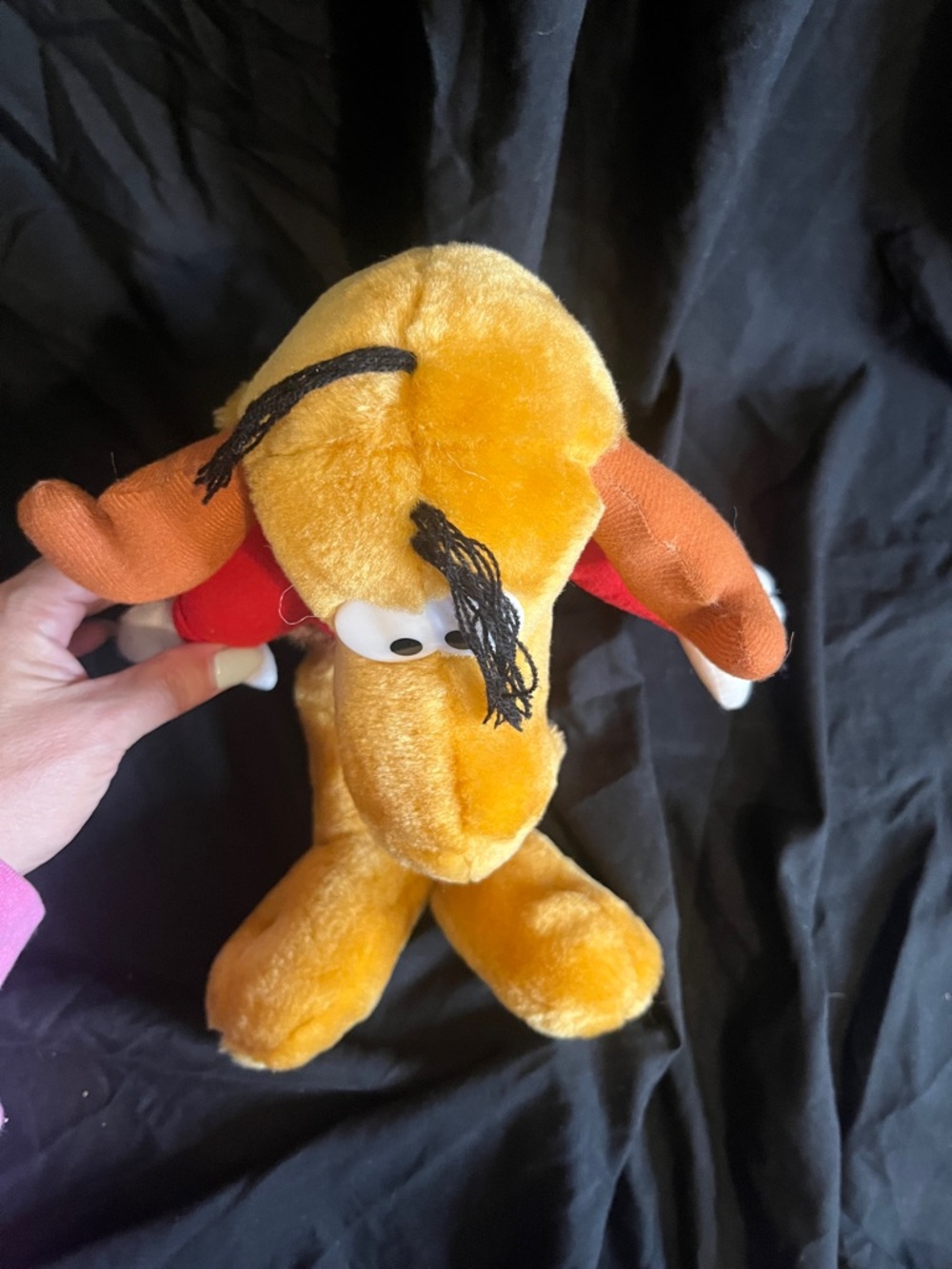 Vintage NANCO Plush Bullwinkle Moose in Red Sweater - Picture 4 of 5